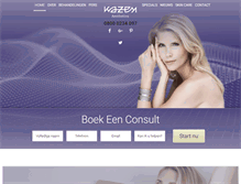 Tablet Screenshot of kazem.nl